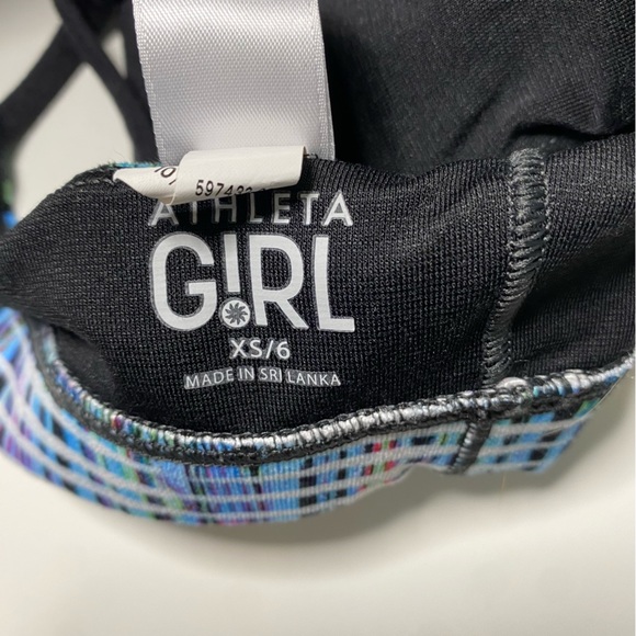 Athleta Girl bra top and leggings set. Top girls xs, and bottom girls s. - Picture 6 of 6
